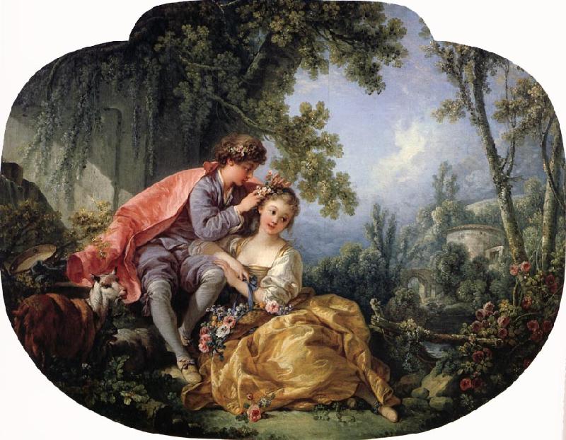 Francois Boucher The Four Seasons oil painting image
